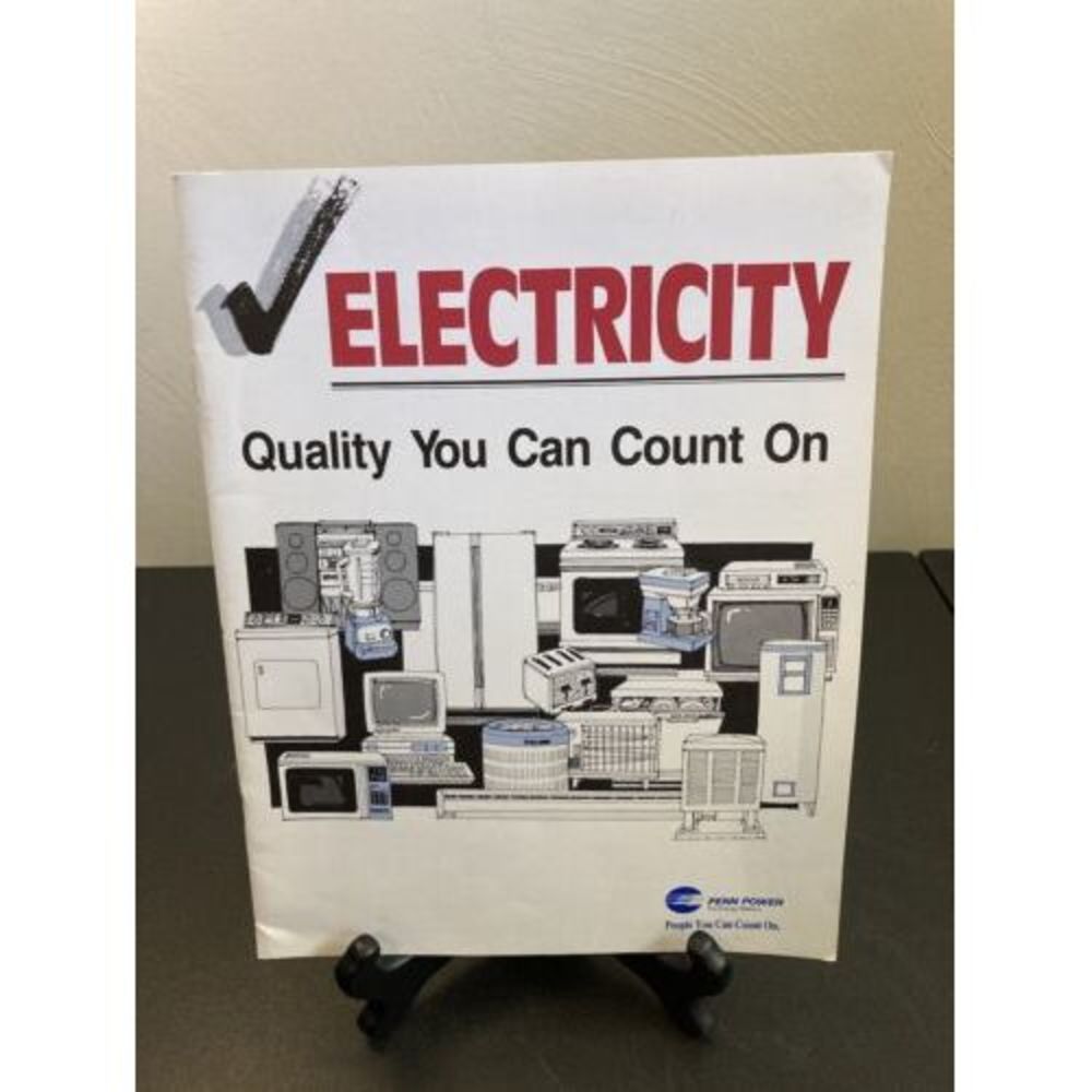 Penn Power Vtg Electric Utility Appliance Guide and Recipe Cookbook FirstEnergy